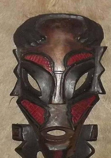 African Tribal mask. mpingo wood mask. African Tribal  Maasai Traditional mask - Manneybreeze African art 