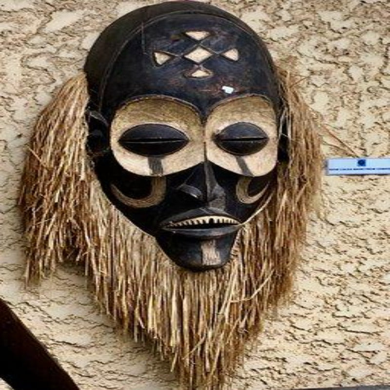 African Tribal mask. mpingo wood mask. African Tribal  Maasai Traditional mask - Manneybreeze African art 