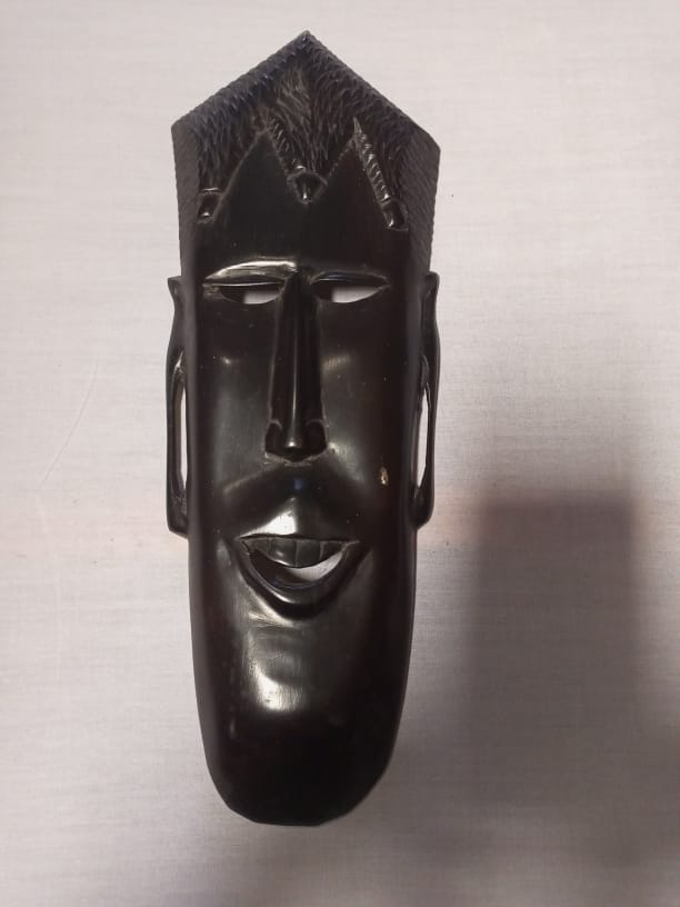 Zulu mask. African Mask. Mask. Mpingo wood mask.