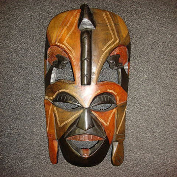 African Tribal mask. mpingo wood mask. African Tribal  Chagga Traditional mask - Manneybreeze African art 