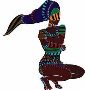 African Kneel. Oil Painting. African. . African Paining. hand painting - Manneybreeze African art 